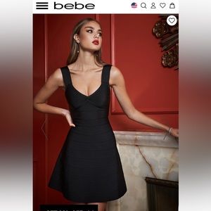 Bebe Vintage 90s 🖤 Little Black dress 👗 🖤 - size 8 (fits like a 4/6 IMO)